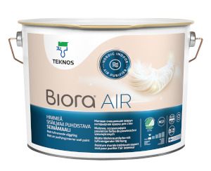 Матовая очищающая воздух интерьерная краска для стен BIORA AIR