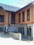 Покраска снаружи нового дома в Дзержинске